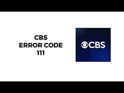 How To Resolve CBS Error Code 111?