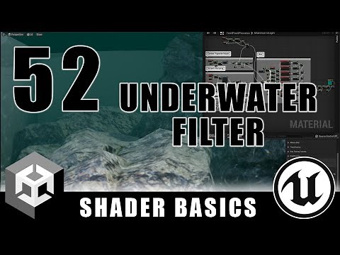 Underwater Post-Process Effect - Shader Graph Basics - Episode 52