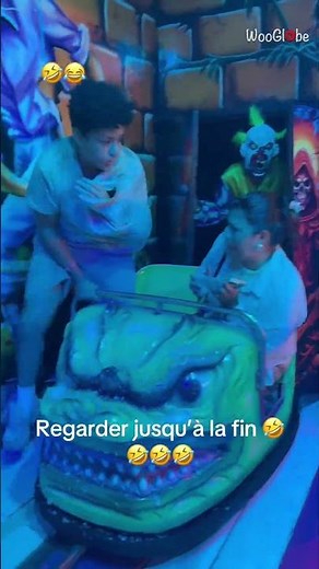 Ghost Train Prank: Little Boy's Ultimate Fright Ride || WooGlobe