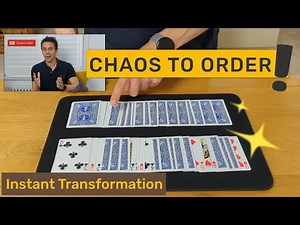Amazing Card Trick Revealed: From Chaos to Oder