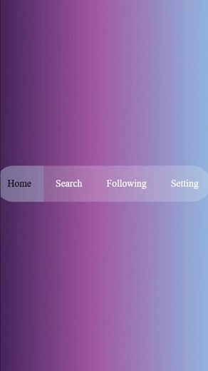 Modern Glassmorphism Navbar using HTML & CSS | Responsive UI Design