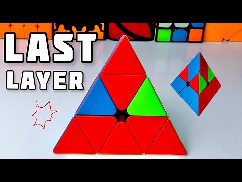 Learn How to solve Last Layer of Pyraminx | Pyraminx Last Layer Algorithms #rubikscube #pyramix