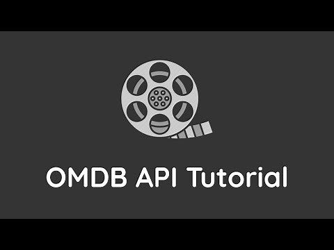 OMDB (Open Movie Database) API Tutorial