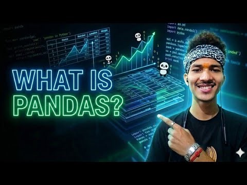 Python Pandas tutorial In english |Simple explain