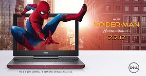 Graphics so real even Spider-Man can’t get enough. See the new Inspiron 15 Gaming laptop. http://dell.to/2jpP6T8 | Dell