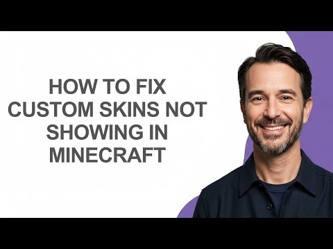 How To Fix Custom Skins Not Showing In Minecraft - KevinHowTo