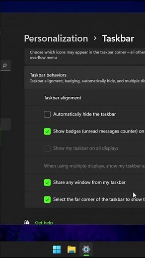 How to Automatically Hide Taskbar on Windows 11 [Tutorial]