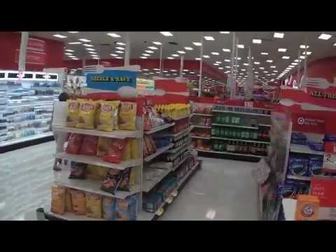 Shopping Inside a Target Store - Fort Myers, Florida