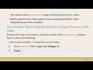 Fixing setInterval Loop Issues in a React useTypewriter Hook