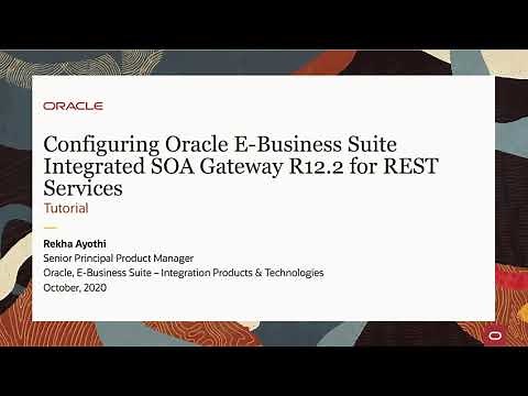 Configuring Oracle E-Business Suite Integrated SOA Gateway R12.2 for REST Services