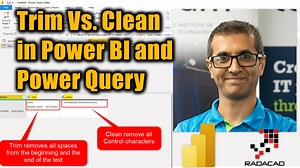 Trim Vs. Clean in Power BI and Power Query