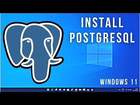 How to install PostgreSQL and pgAdmin 4 and Setup on Windows 11 (step by step guide for Beginners)
