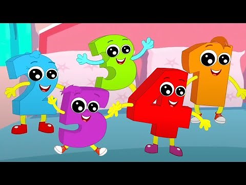Five Little Babies, Numbers Song and Preschool Rhyme for Kids