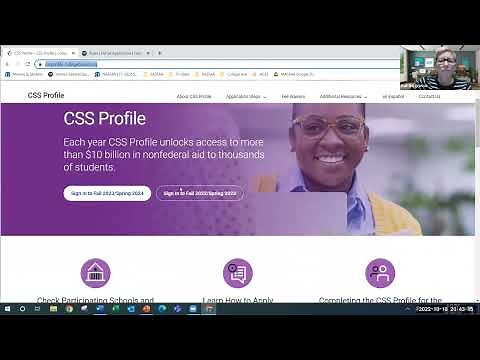 A Guide to Completing the CSS Profile