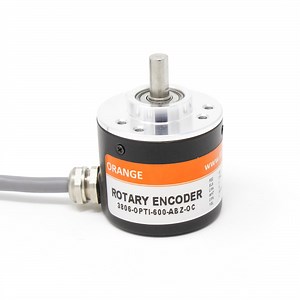 Buy Orange 600 PPR ABZ 3-Phase Incremental Optical Rotary Encoder
