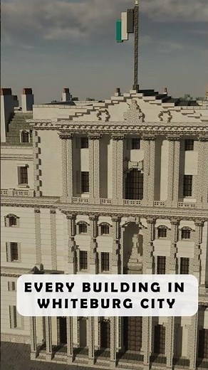 Every Building in my Minecraft City #minecraftbuilding #WhiteburgCity #minecraftcity