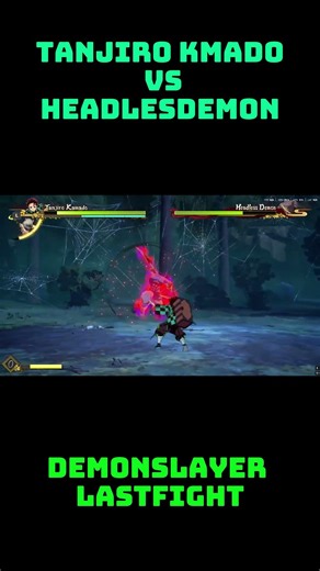 Tanjiro Kamado vs Headless Demon 🔥⚔️ | Demon Slayer Intense Boss Fight