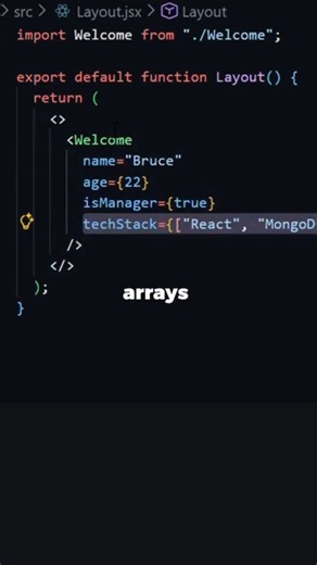 Why React Props Matter 🚀 #coding #react #javascript #shorts