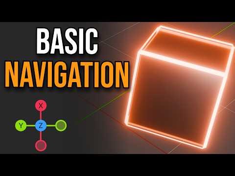 Blender 5.1 Navigation Tutorial for Beginners