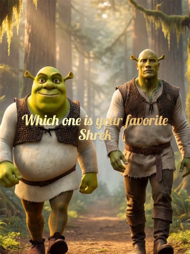Bringing Shrek to Life: Live-Action Actor Inspirations