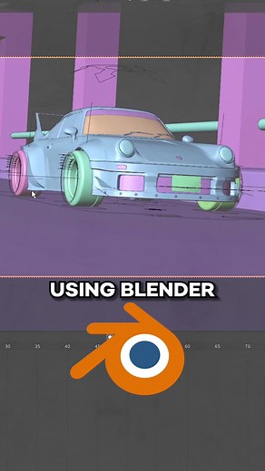 Creating Realistic 3D Car Animation with Blender Tutorial
