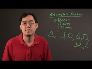 What Is a Geometric Pattern in Math? : Math Definitions & More