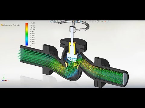 SOLIDWORKS Flow Simulation Demo | Flow Simulation on Valves | SOLIDWORKS Flow Simulation Tutorials