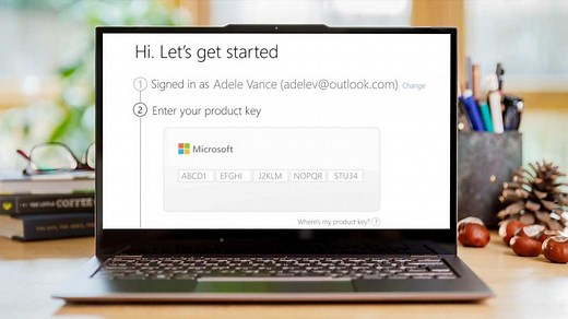 How to find your Microsoft Office product key