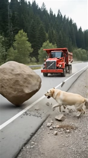 Labrador Retriever Father Saves Puppy with a Kind Man Help #labrador #dog