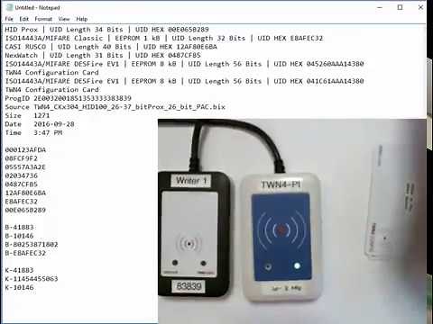 Configuration Card Tutorial