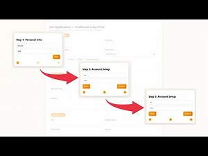 Build an Interactive Multi-Step Form Wizard with HTML, CSS & JavaScript