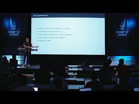 DConf '22: The Present and Future of the D Programming Language -- Átila Neves