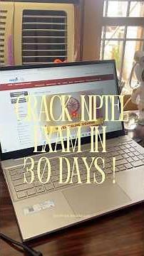How to Study for NPTEL Exam 2025 | Last Minute Tips to Pass