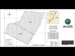 Topographic Map in ArcGIS