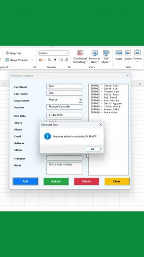 Full Excel Automation Projects (Step-by-Step Builds)