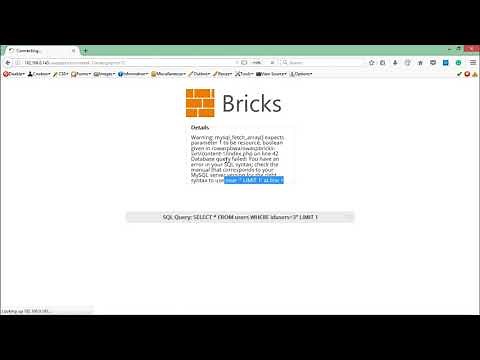Penetration Testing - SQL Injection