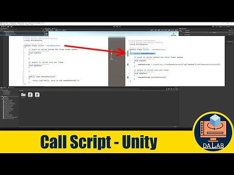 Unity - Call a method/function from another script