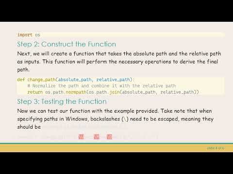 How to Simulate the cd Command in Python