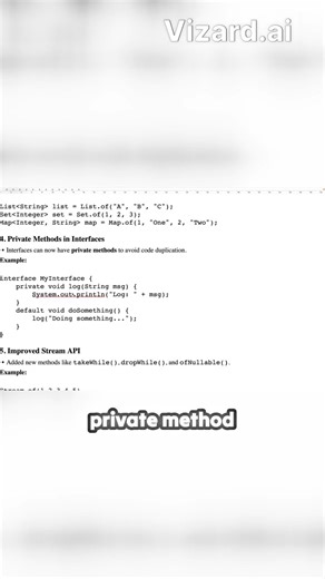 Java 9 Interfaces 🔥 Private Methods Explained in 60s!