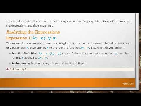 Understanding the Difference Between λx. x (λy. y) and (λx. x) (λy. y) in Lambda Calculus