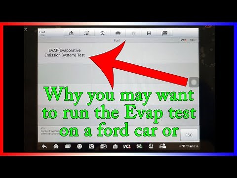 Why you may want to run the evap test using the Autel MS906 for a code P0441, P0442, P0455, P0456.