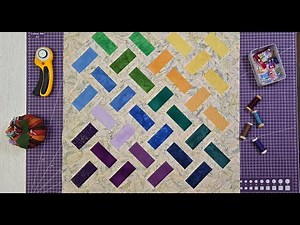 Patchwork tutorial: beautiful quilt lessons beginners should try it sewing with simple strips