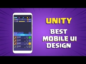 Unity Best Mobile UI Design - Easy Tutorial (2023)