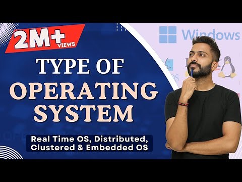 L-1.4: Types of OS(Real Time OS, Distributed, Clustered & Embedded OS)