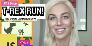We build a T-REX RUN! Game in JavaScript