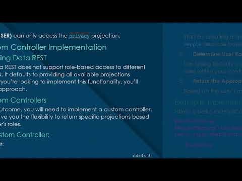 How to Manage User Role-Based Projections in Spring Data REST