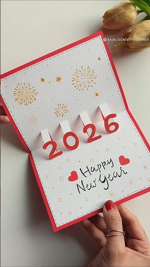 Happy New Year! MOST Creative POP UP Greeting Card Ideas!