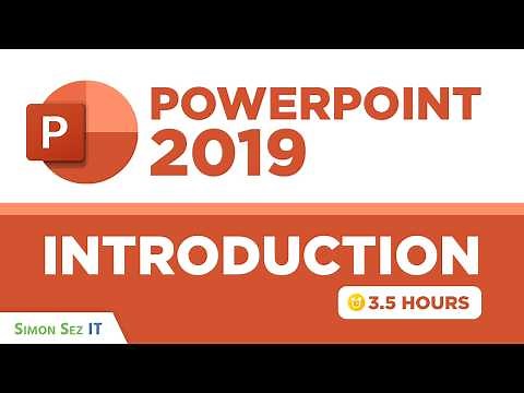 Microsoft PowerPoint Tutorial: 3-Hour PowerPoint Course - How to Use PowerPoint 2019