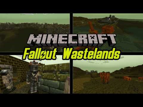 *NEW* Fallout Wastelands Mod - Minecraft 1.20.1 (Mod Showcase)