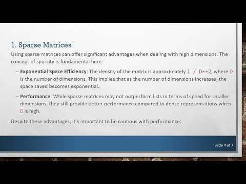 Effective Techniques for Storing Sparse Multidimensional Arrays in Python